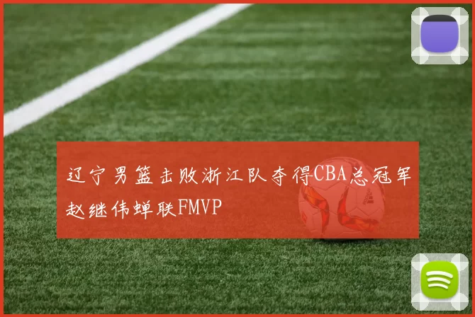 辽宁男篮击败浙江队夺得CBA总冠军赵继伟蝉联FMVP