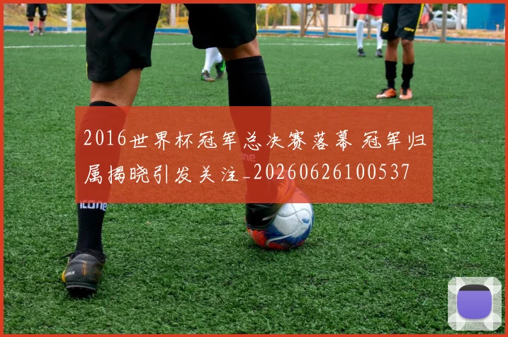2016世界杯冠军总决赛落幕 冠军归属揭晓引发关注_20260626100537
